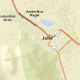 Jalor Street Map