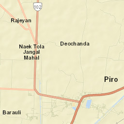 Piro Street Map