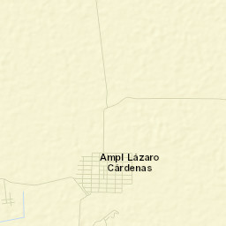 General Lázaro Cárdenas Street Map