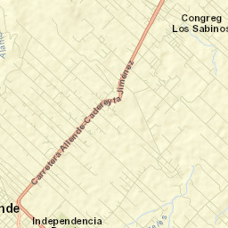 El Maguey Street Map