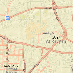 Ar Rayyān Street Map