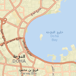 Doha Street Map