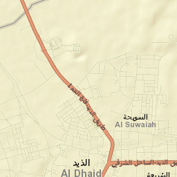Adh Dhayd Street Map