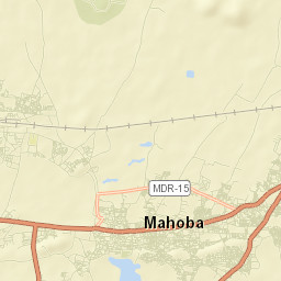 Mahoba Street Map