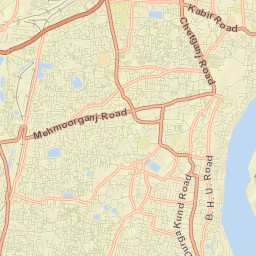 Varanasi Street Map