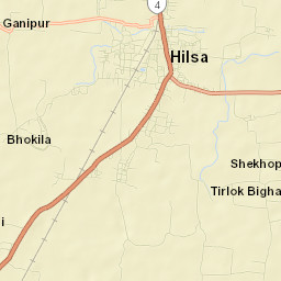 Hilsa Street Map