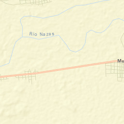 Paso Nacional Street Map