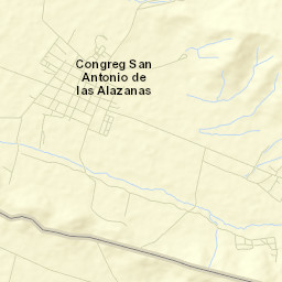 San Antonio de las Alazanas Street Map