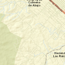 La Boquilla Street Map