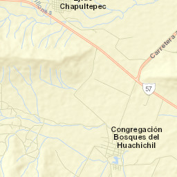 Huachichil Street Map