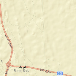 Umm Bāb Street Map