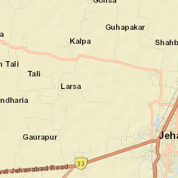 Jahanabad Street Map