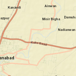Jehanabad Street Map