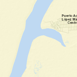 Puerto Adolfo Lopez Mateos Street Map