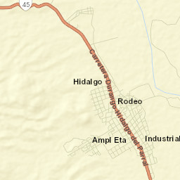 Rodeo Street Map