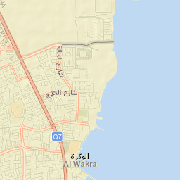 Al Wakrah Street Map
