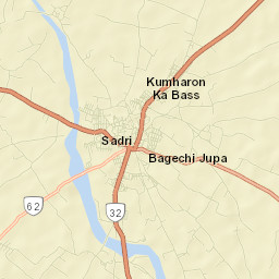 Sadri Street Map