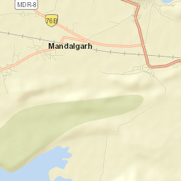 Mandalgarh Street Map