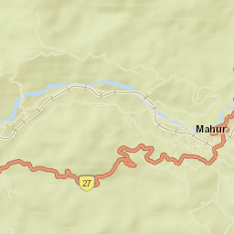 Mahur Street Map