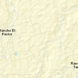 El Pastor Street Map