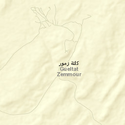 Gueltat Zemmour Street Map