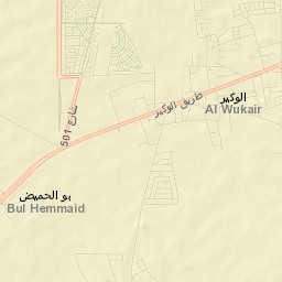 Al Wukayr Street Map