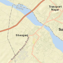 Sheoganj Street Map