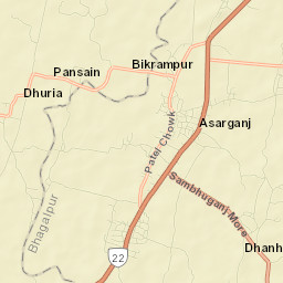 Asarganj Street Map