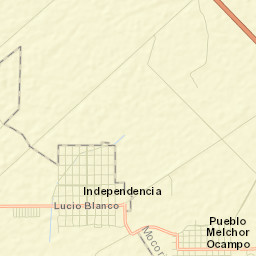 Melchor Ocampo Street Map