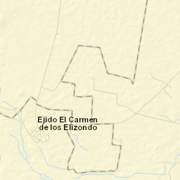 El Carmen de los Elizondo Street Map