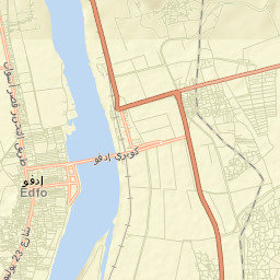 Idfū Street Map