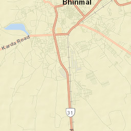 Bhinmal Street Map