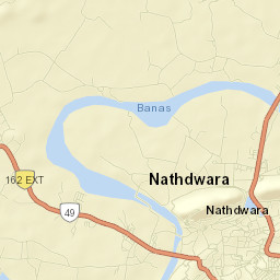 Nathdwara Street Map