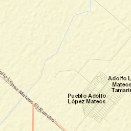 Adolfo López Mateos (El Tamarindo) Street Map