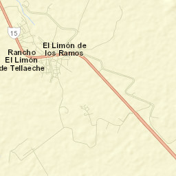 El Limón de los Ramos Street Map