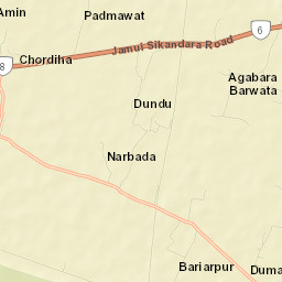 Jamui Street Map