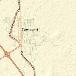 Cuencamé de Ceniceros Street Map