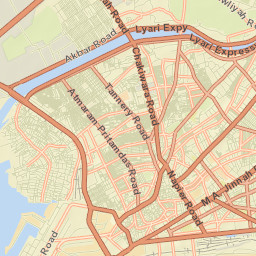 Karachi Street Map