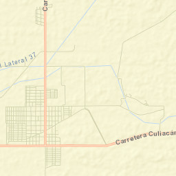 General Ángel Flores (La Palma) Street Map