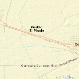 Culiacancito Street Map