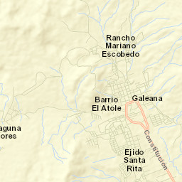 Galeana Street Map