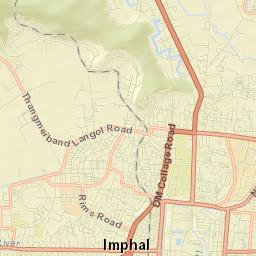 Imphal Street Map