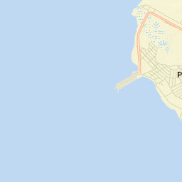 Puerto San Carlos Street Map