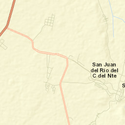 San Juan del Rio del Centauro del Norte Street Map