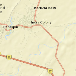 Pindwara Street Map