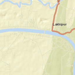 Lakhipur Street Map