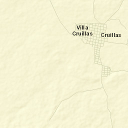 Cruillas Street Map