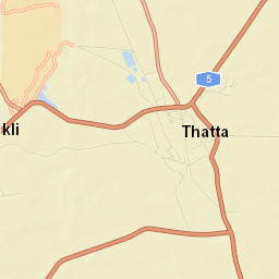 Thatta Street Map