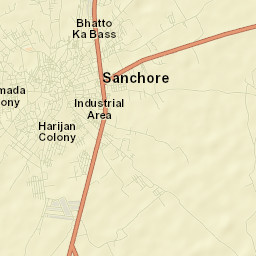 Sanchor Street Map