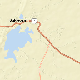 Baldeogarh Street Map